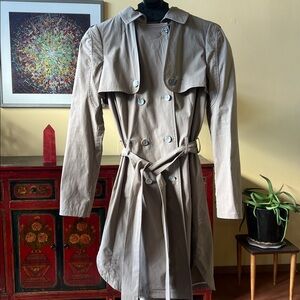 Adam Lippes Stylish Tan Trench Coat